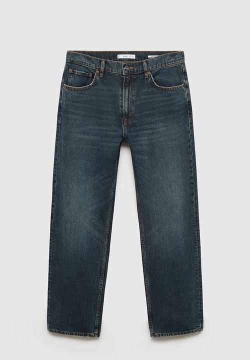 MANGO - Jeans moby - light/pastel green