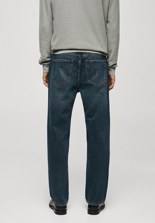 MANGO - Jeans moby - light/pastel green