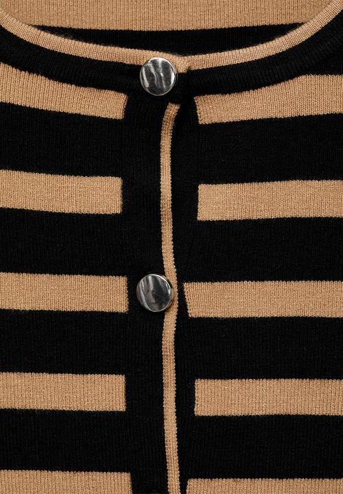 MANGO - Plus Cardigan Luccapk - Medium Brown