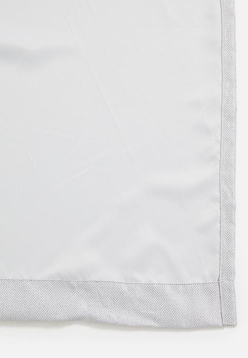 Sixth Floor - Herringbone Taped Curtain Lined - Mist