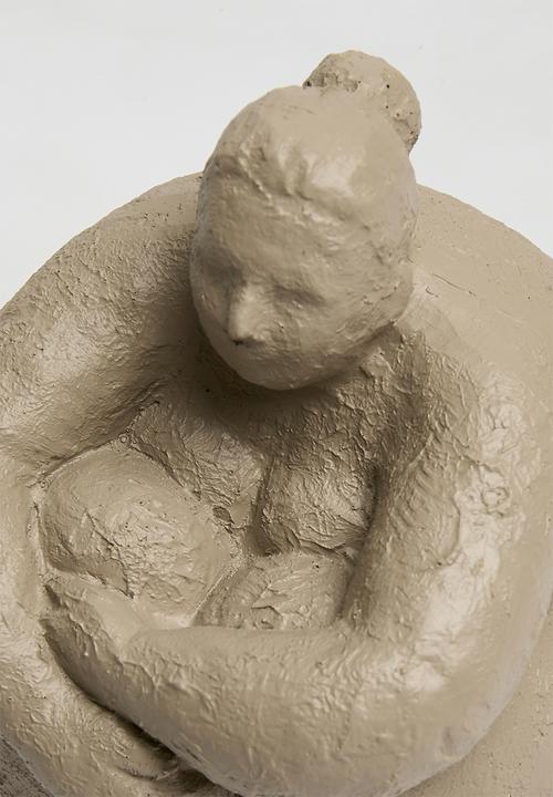 Sixth Floor - Female figure ornament - beige
