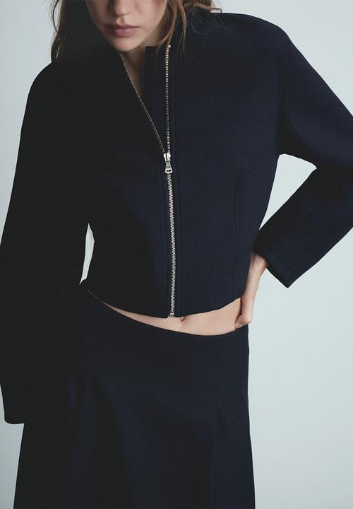 MANGO - Jacket Thai -  Navy