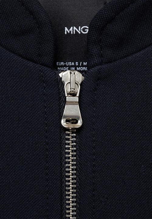 MANGO - Jacket Thai -  Navy