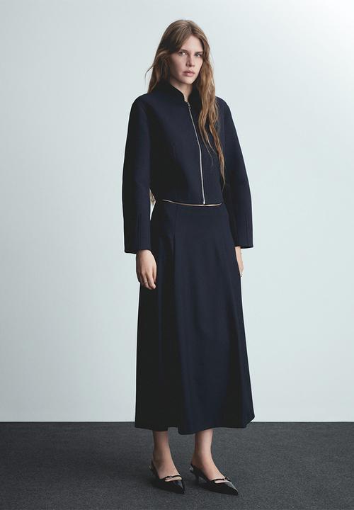 MANGO - Jacket Thai -  Navy