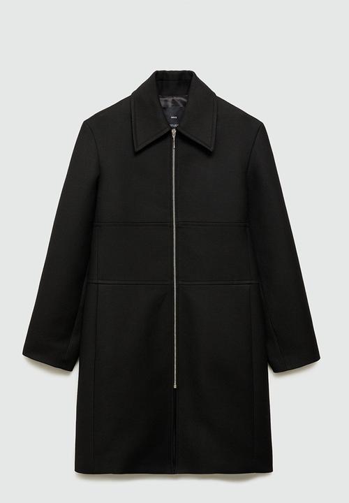 MANGO - Coat dilly - black