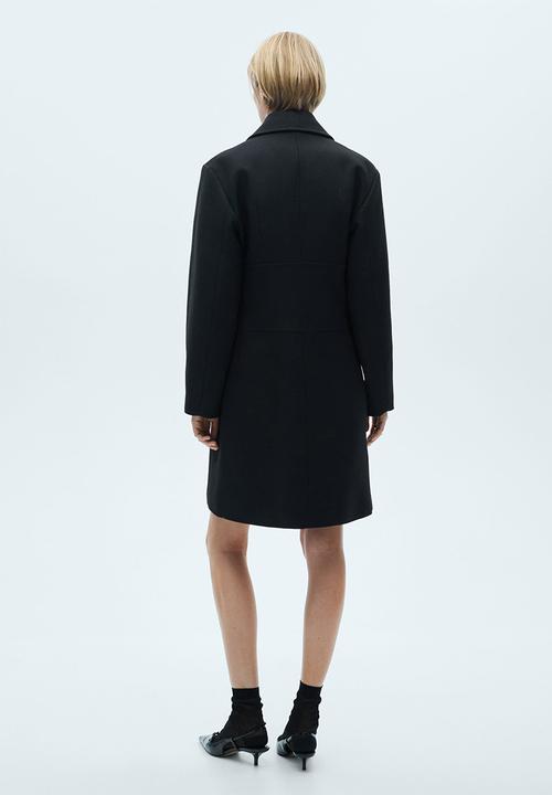 MANGO - Coat dilly - black