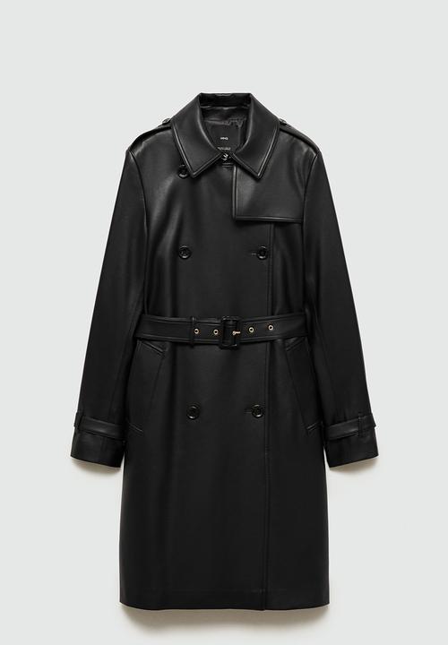 MANGO - Trenchcoat polanapu - black
