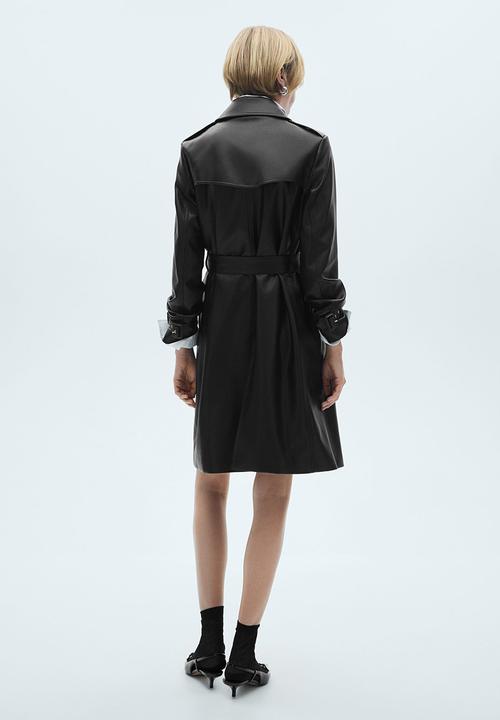 MANGO - Trenchcoat polanapu - black