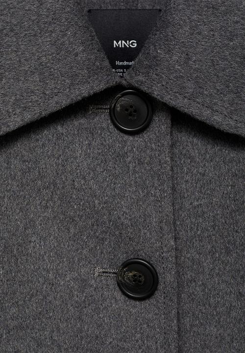 MANGO - Jacket Anna -  Gray