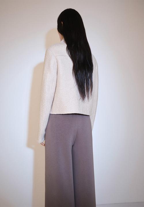 MANGO - Jacket Sipi - Light Beige