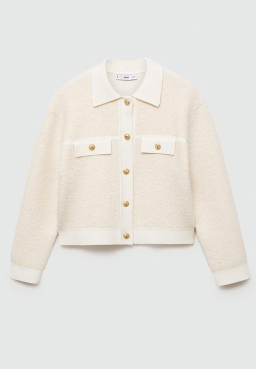 MANGO - Jacket Nuria -  Light Beige