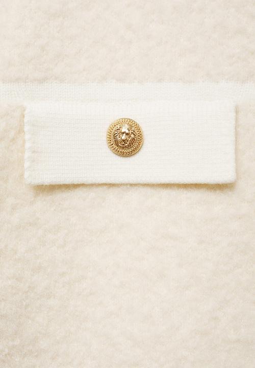 MANGO - Jacket Nuria -  Light Beige