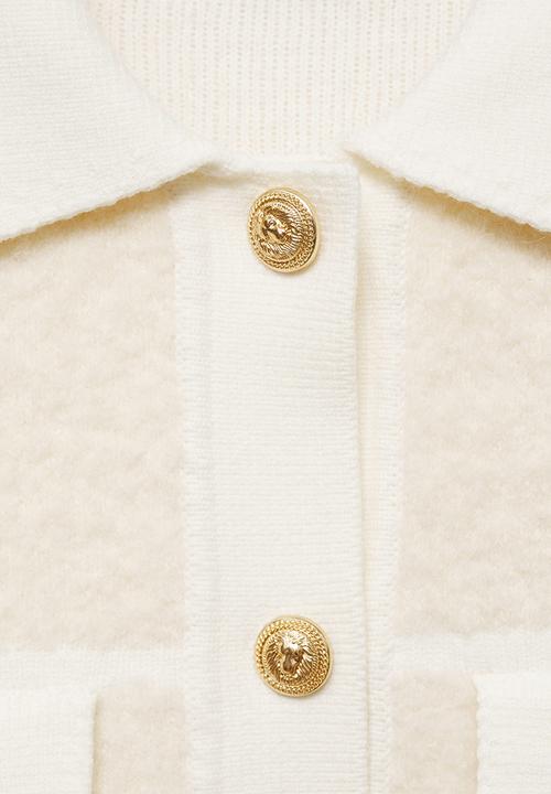 MANGO - Jacket Nuria -  Light Beige