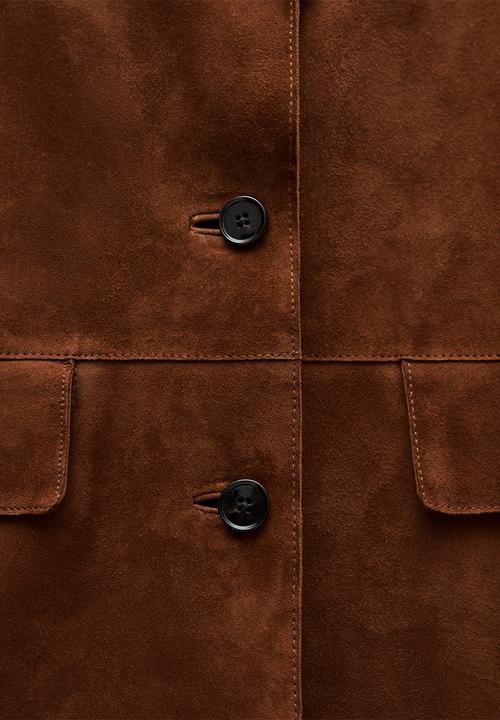 MANGO - Blazer Nobu -  Medium Brown