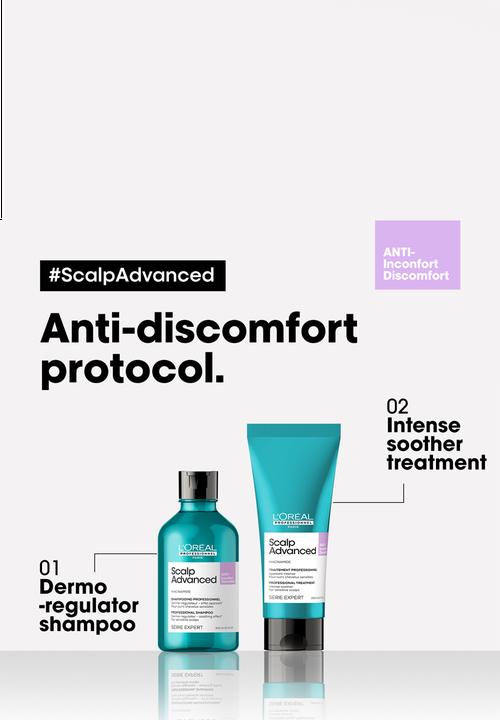 L’Oreal Professionnel - Scalp Advanced Intense Soother Treatment for Sensitive, Itchy Scalps -
