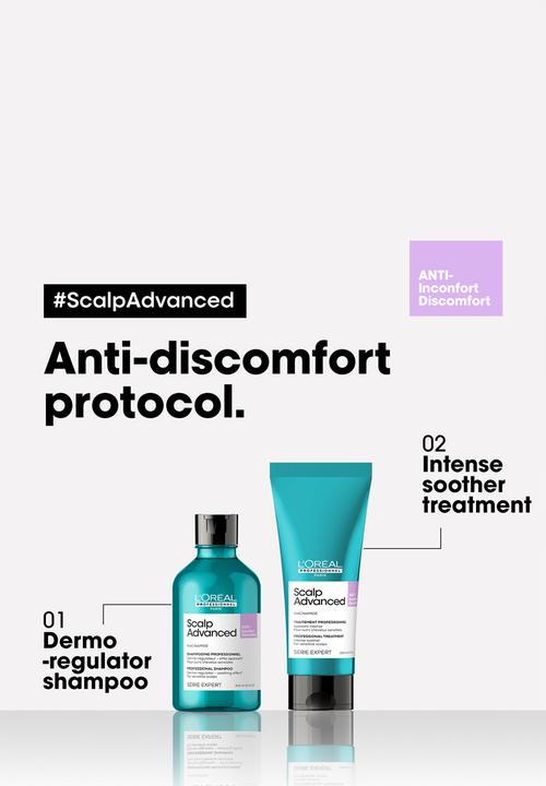 L’Oreal Professionnel - Scalp Advanced Intense Soother Treatment for Sensitive, Itchy Scalps -