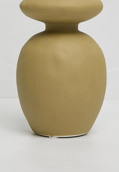 Sixth Floor - Sebas tall vase - brown