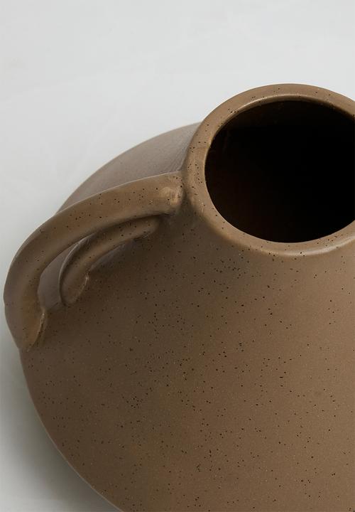 Sixth Floor - Majestic marvel vase - brown