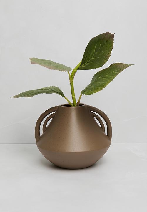 Sixth Floor - Majestic marvel vase - brown