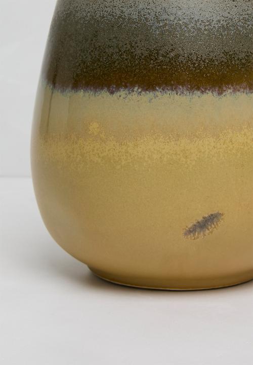 Sixth Floor - Aurora vase - yellow