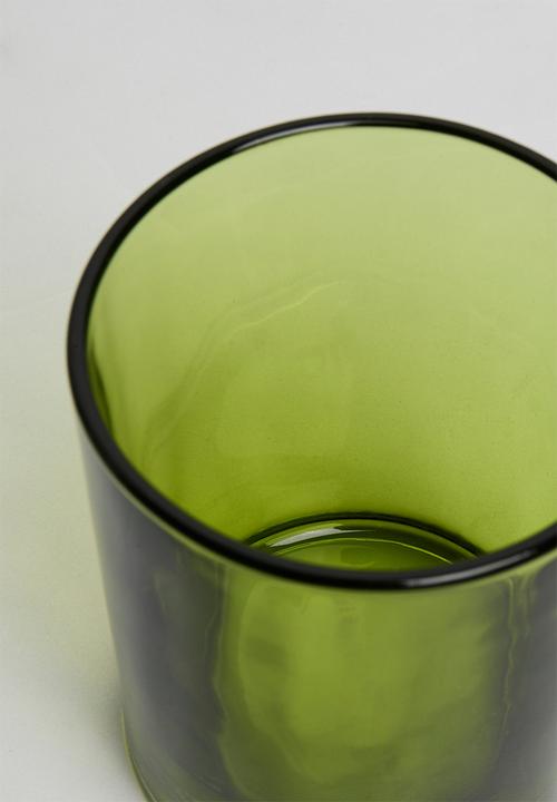 Jenna Clifford - Solid tumbler set of 4 - green