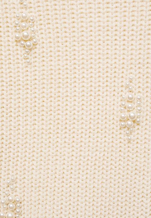 MANGO - Sweater Lorenita -  Light Beige