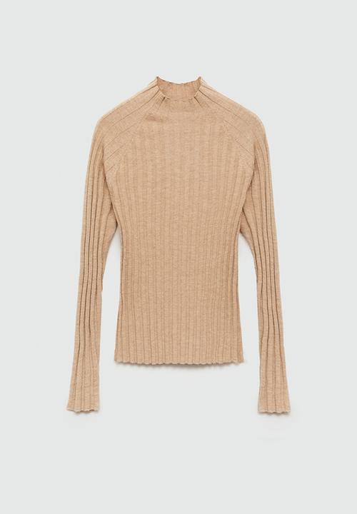 MANGO - Sweater flurry - light pastel gray