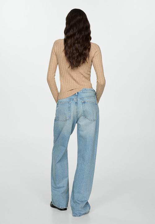 MANGO - Sweater flurry - light pastel gray