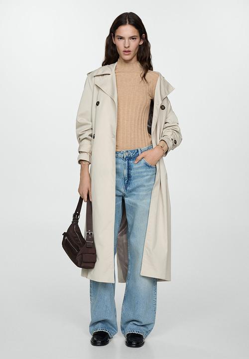 MANGO - Sweater flurry - light pastel gray