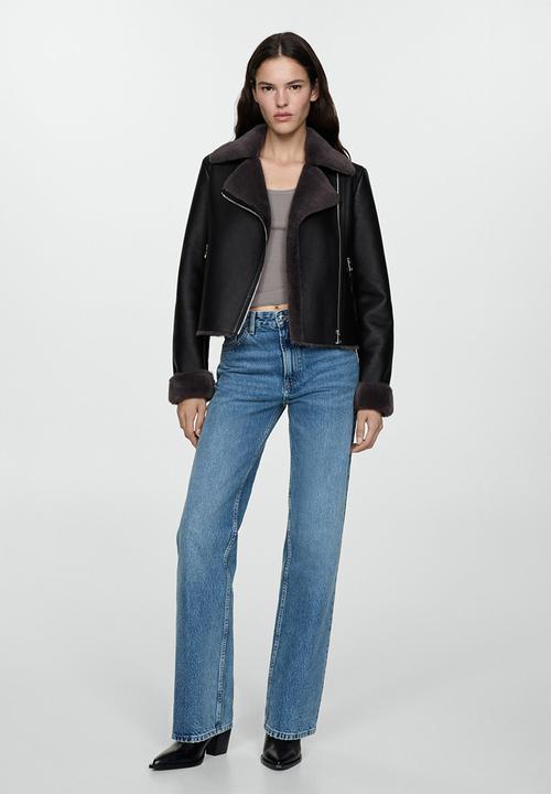 MANGO - Jacket Cadi - Black