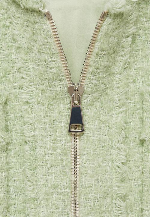 MANGO - Jacket Ena - Light/Pastel Green