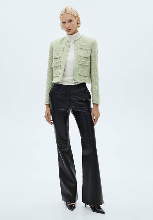 MANGO - Jacket Ena - Light/Pastel Green