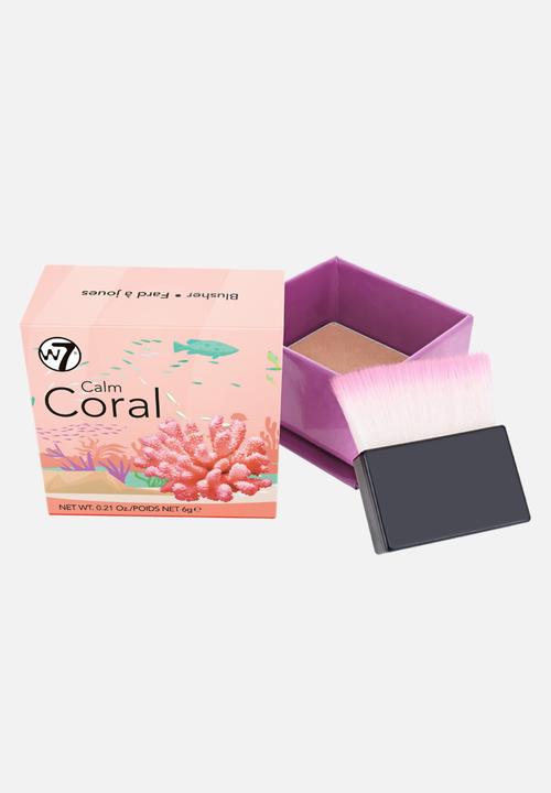 W7 Cosmetics - Calm Coral Blusher