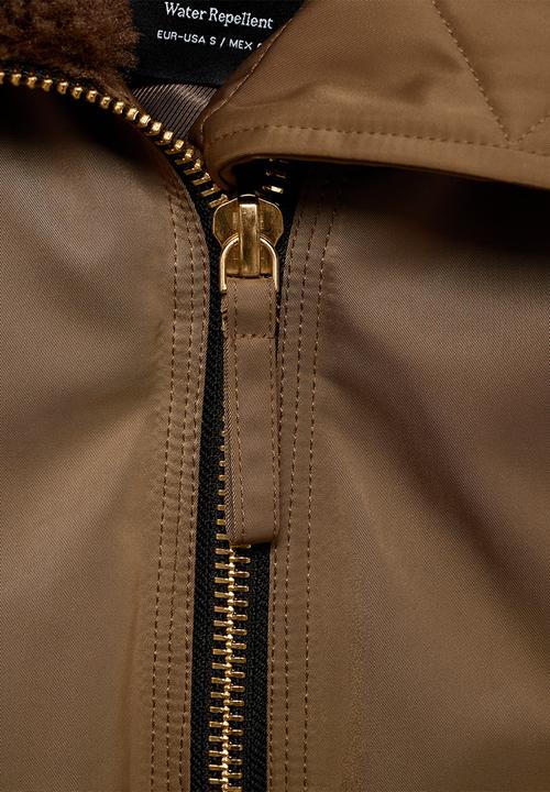 MANGO - Parka Jungle - Brown