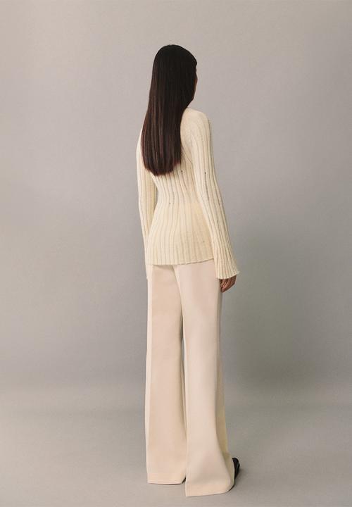 MANGO - Sweater bone - light beige