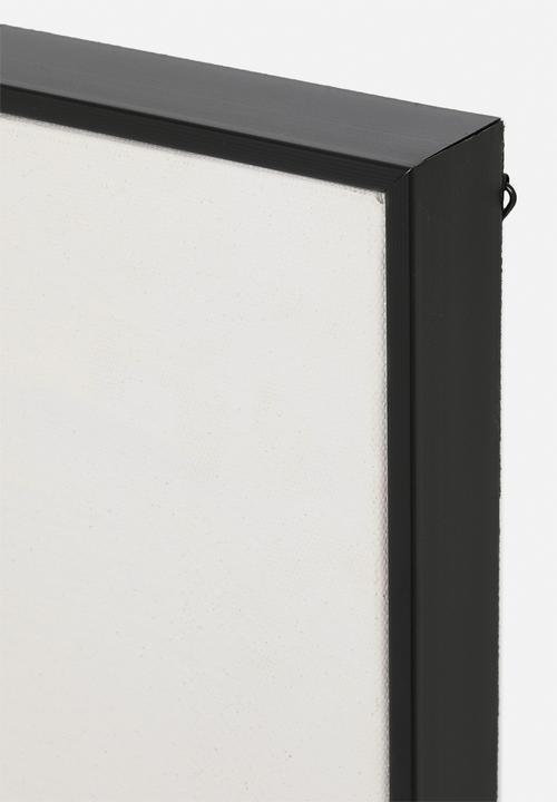Sixth Floor - Khari Framed Wall Art Set - Black & Natural