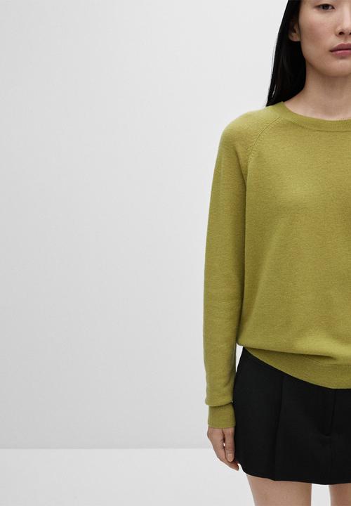 MANGO - Sweater Serrano -  Green
