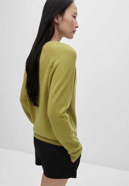 MANGO - Sweater Serrano -  Green