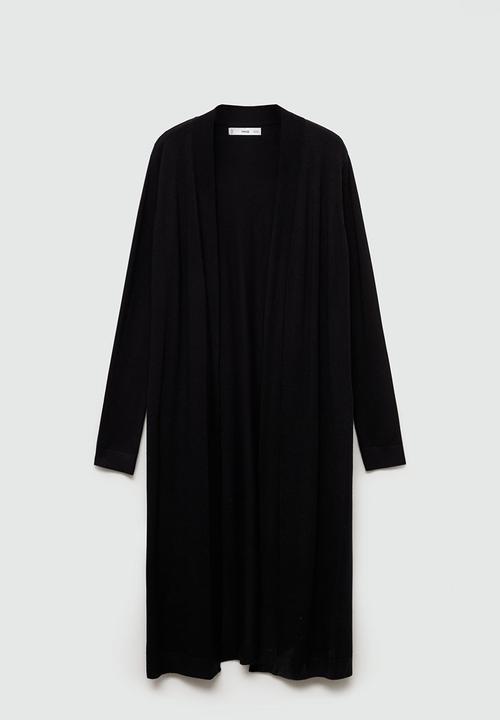 MANGO - Cardigan almibar - black