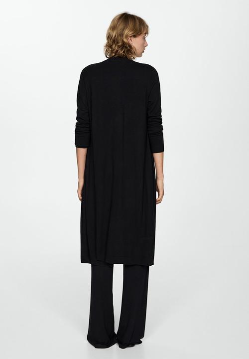 MANGO - Cardigan almibar - black