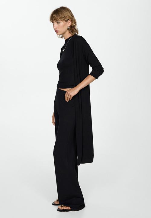 MANGO - Cardigan almibar - black