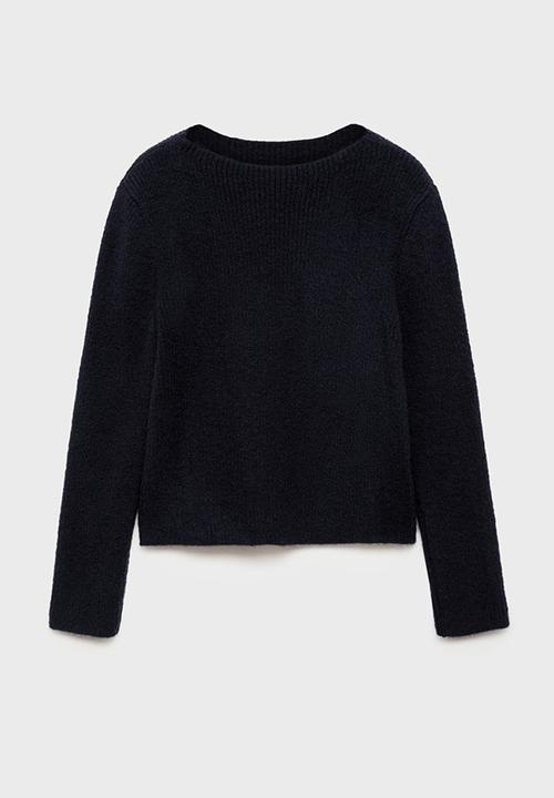 MANGO - Sweater bruna - navy