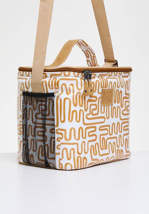 Thandana - SnackBox Hard Inner Laminated Fabric - Geo Sand