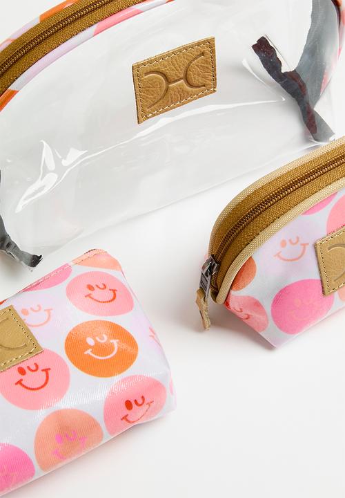 Thandana - Kids Travel set Laminated Fabric - Blush