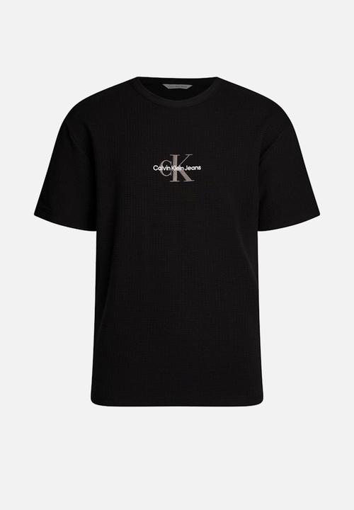 Calvin Klein - City grid ss tee - ck black