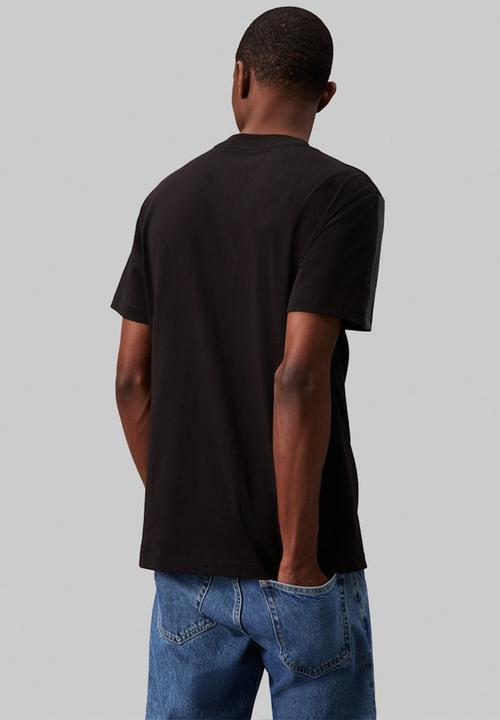 Calvin Klein - Logo tape tee - ck black