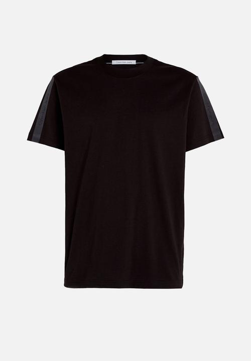 Calvin Klein - Logo tape tee - ck black