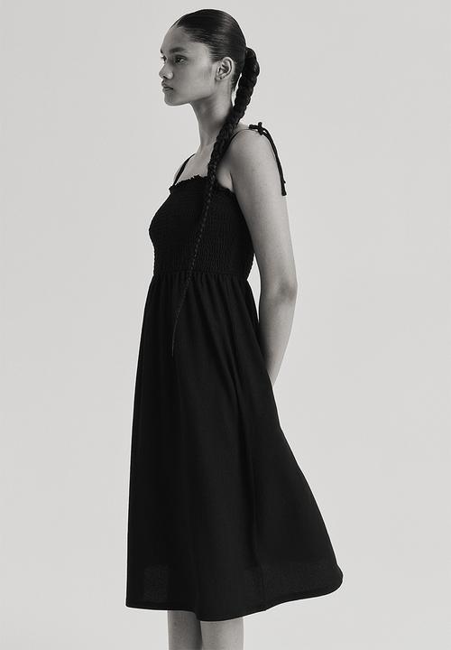 slim fit dress slacks Ellen McCarn Contemporary Smocked Yoke Dress | Smocking Plate