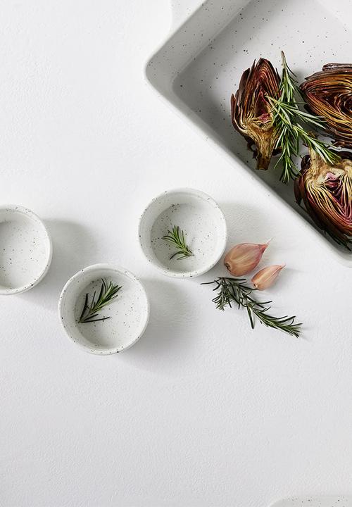 Maxwell & Williams - Speckle Ramekin 8.5cm Set 6pc - Cream