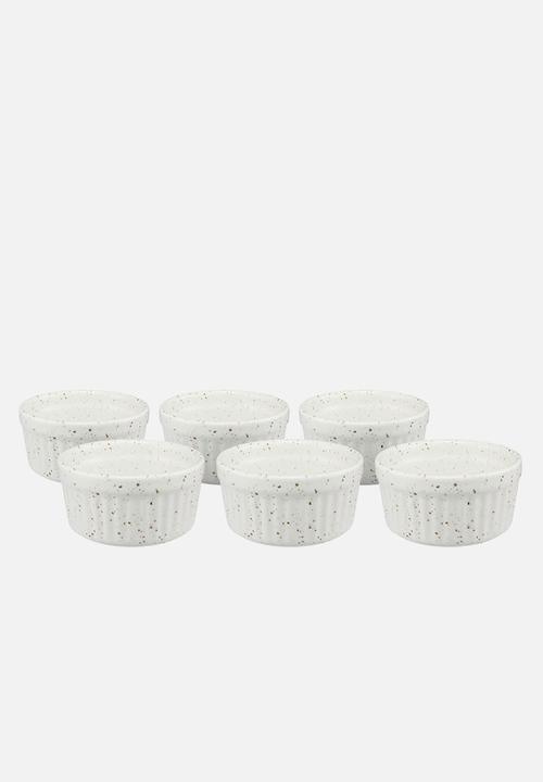 Maxwell & Williams - Speckle Ramekin 8.5cm Set 6pc - Cream